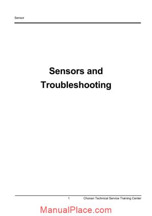 kia sensor and actuator training page 1
