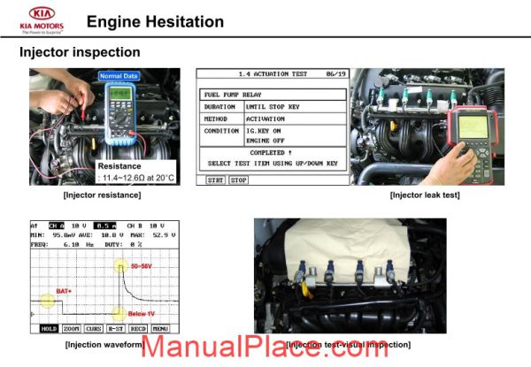 kia training gasoline engine symptom diagnosis kmc new 2011 page 4