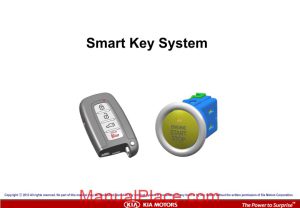 kia training smart key system 120110 kmc page 1