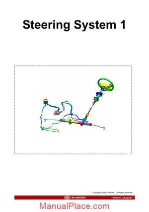 kia training step 1 steering system 1 2009 page 1