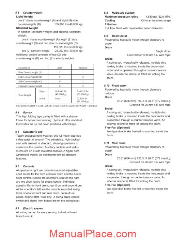 kobelco hydraulic crawler crane ck1600 page 3