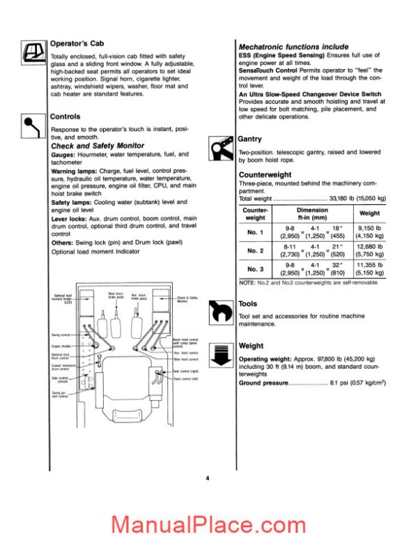 kobelco hydraulic crawler crane ck550 page 4