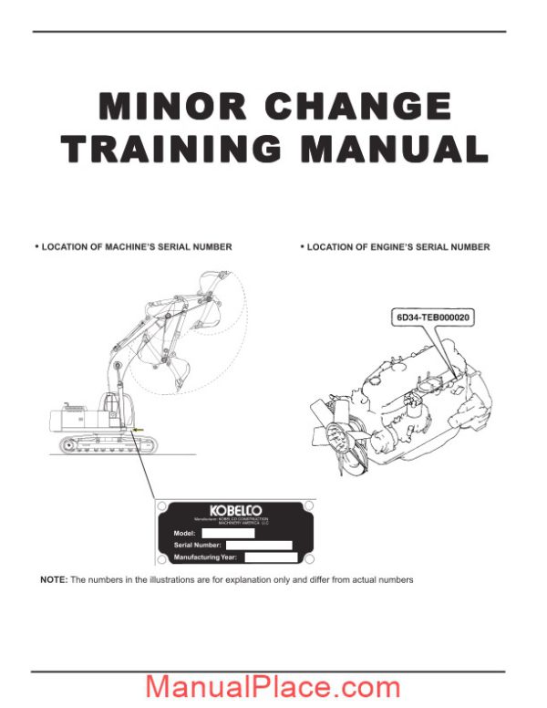 kobelco mark 6e training manual page 3