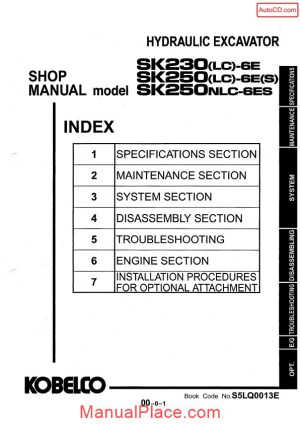 kobelco sk230lc 6e sk250lc 6es sk250nlc 6es shop manual s5lq0013e gb page 1