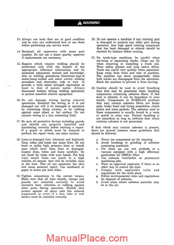 kobelco sk430 iii sk430lc iii shop manual s5ls0004e gb page 3