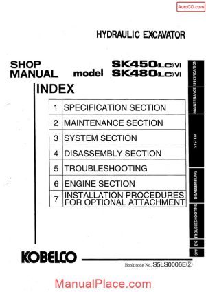 kobelco sk450lc vi sk480lc vi shop manual s5ls0006e gb page 1