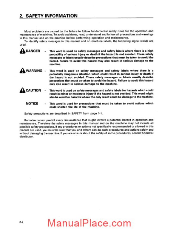 komatsu br350jg 1 operation maintenance manual page 3