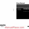 komatsu crawler excavator pc160lc 8 shop manual page 1