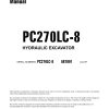 komatsu crawler excavator pc270lc 8 shop manual page 1