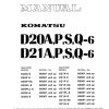 komatsu crawler loader d20q 6 shop manual page 1