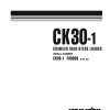 komatsu crawler skid steer loader ck30 1 shop manual page 1