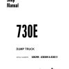 komatsu dump truck 730e shop manual cebm014700 page 1