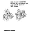 komatsu engine 610 workshop manuals 3 page 1