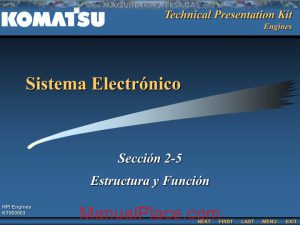 komatsu engine electronic system hpi course page 1