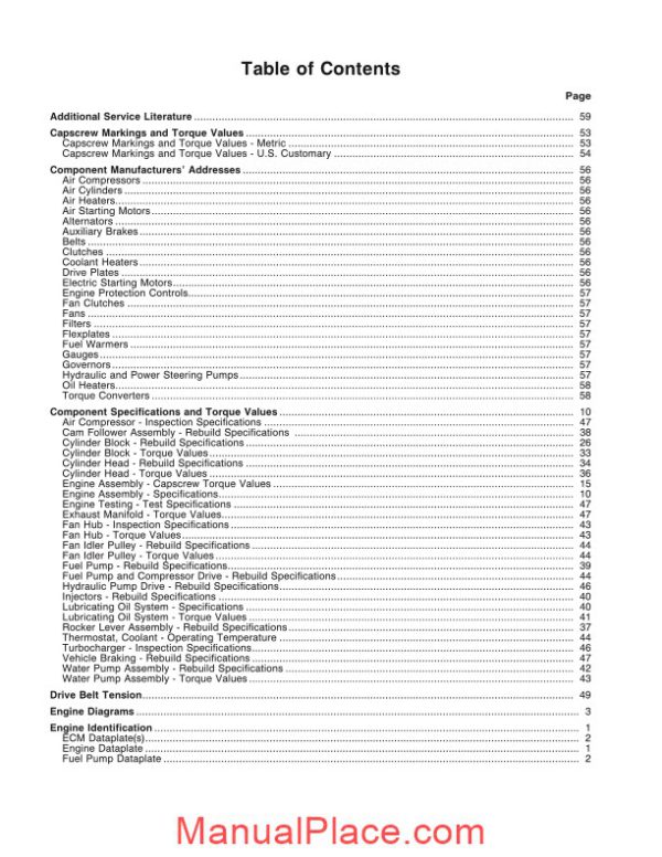 komatsu engine lta 10c workshop manuals 3 page 3