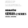 komatsu engine sa6d140 2 workshop manuals page 1