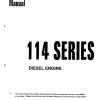 komatsu engine saa6d114 1 workshop manuals page 1