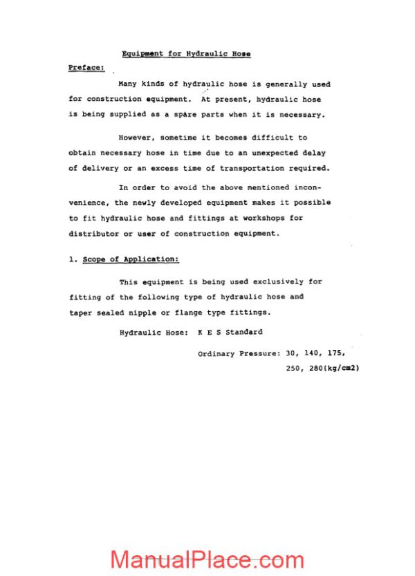 komatsu equipment for hydraulic hose page 2