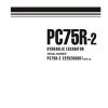komatsu hydraulic excavator 75r 2 22e5200001 and up shop manual page 1