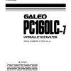 komatsu pc160lc 7 galeo operation maintenance manual page 1
