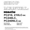 komatsu pc210 210lc 240lc 240nlc 6k shop manual page 1