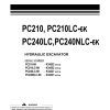 komatsu pc210 210lc pc240lc 240nlc 6k operation maintenance manual page 1