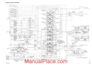 komatsu pc300 6 hydraulic and electronic circuit diagrams page 1