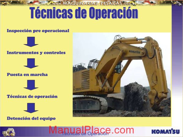 komatsu pc5500 shovel operation techniques course page 2