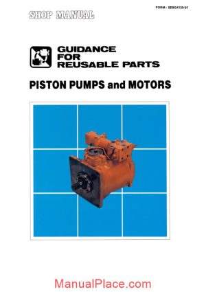 komatsu piston pumps motors page 1