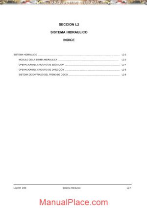 komatsu truck 930e4 hydraulic system manual page 1