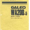 komatsu wa200 5 parts manual page 1