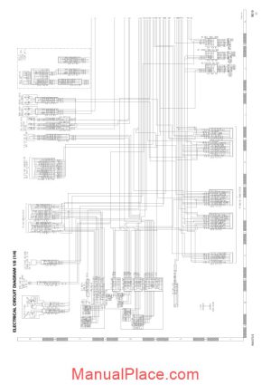 komatsu wa470 5 electrical circuit diagrams page 1