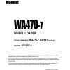 komatsu wheel loader wa470 7 shop manual page 1