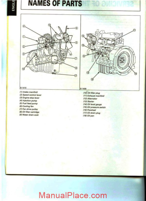 kubota diesel engine operators manual page 2