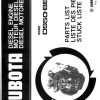 kubota engine d950 parts manual page 1