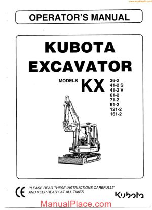 kubota kx 36 161 operators manual sec wat page 1