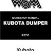 kubota workshop manual dumper kc51 page 1