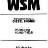 kubota workshop manual v3300 page 1