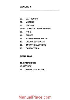 lancia y workshop manual 12l17443 page 1