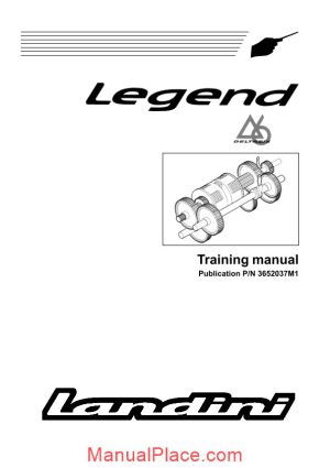landini legend training manual 2 page 1