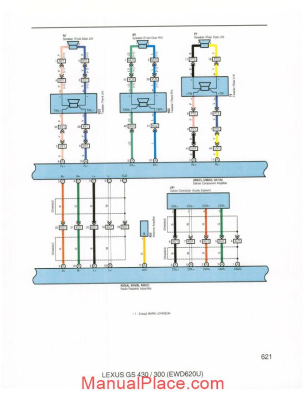 lexus gs 430300 2006 wiring diagram systems page 2