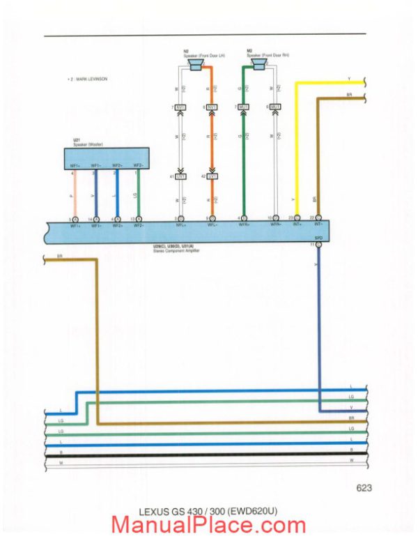 lexus gs 430300 2006 wiring diagram systems page 4