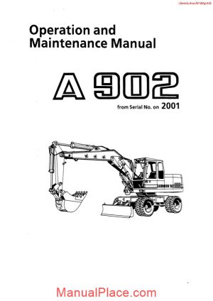 liebherr a902 operation maintenance sec wat page 1