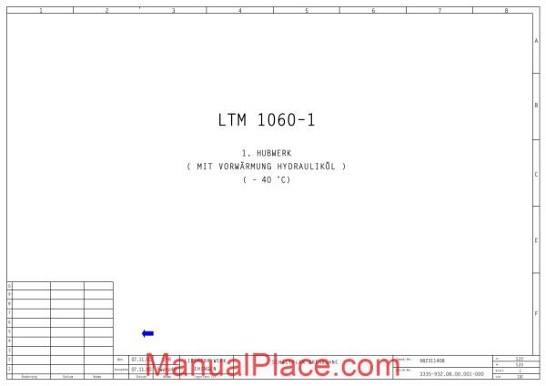 liebherr ltm1060 diagrams schematic page 1