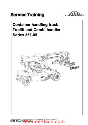 linde 357 05 service training manual 17 12 09 page 1