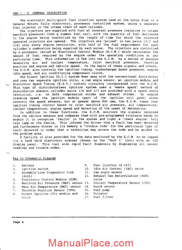 lotus elan engine management system page 4