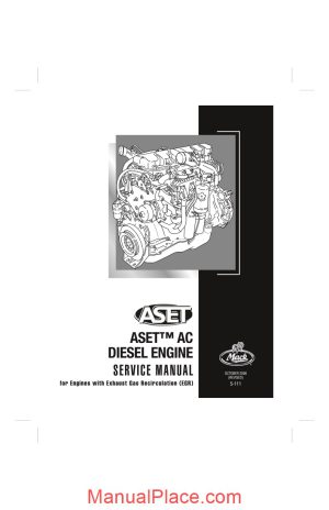 mack aset ac cegr engine service manual page 1