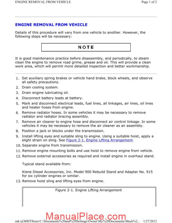 mack e6 diesel engine 2vh manual page 3