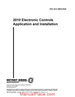 man 0045 ddec x application and installation manual ddc svc page 1
