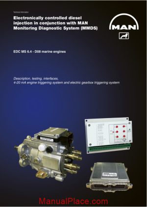 man monitoring diagnostic electronically diesel injection in conjunction page 1